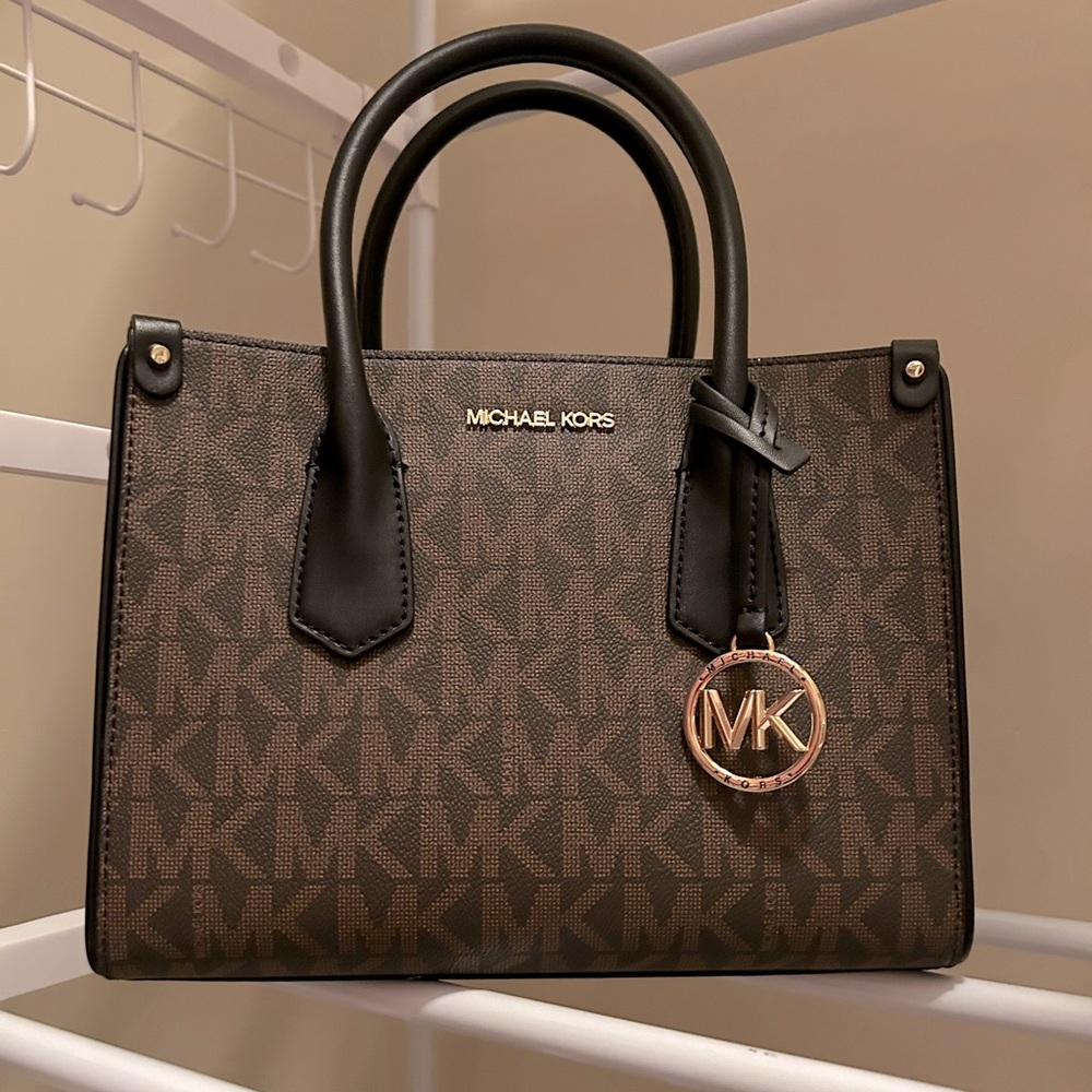 Micheal Kors Maple Small Saffiano Leather Satchel